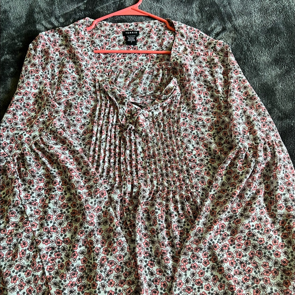 Torrid Bell Sleeved Blouse